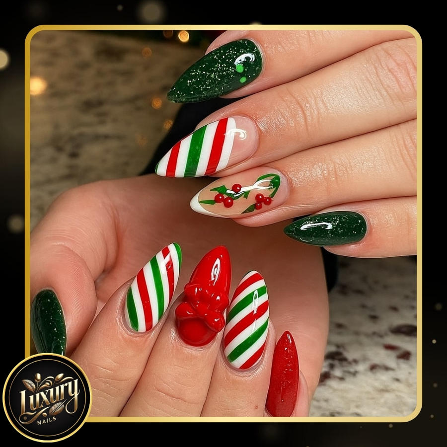 Christmas nail collection